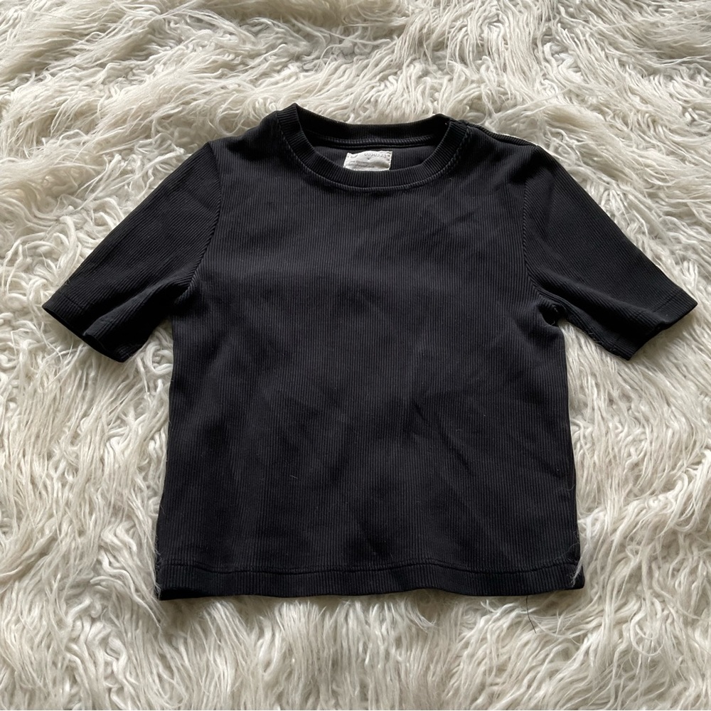 For Days Ribbed‎ Cropped Tee